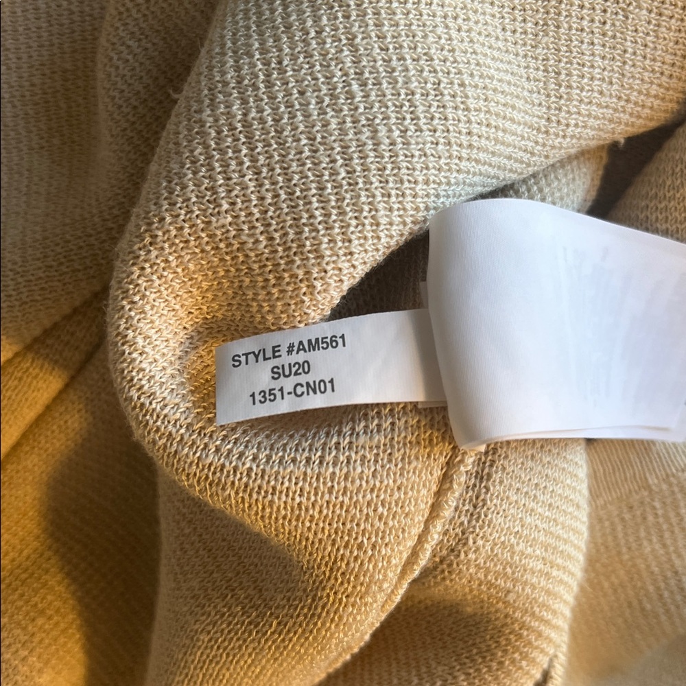 J.Crew | Juliette collarless sweater-blazer in linen blend | Cream | Size S - Picture 11 of 14